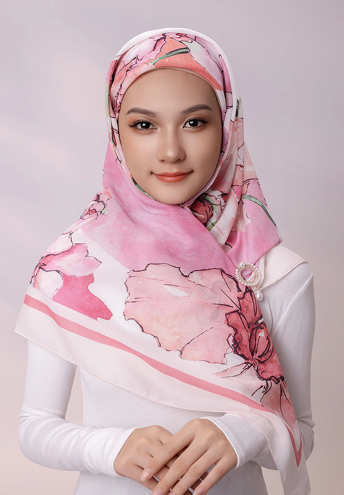 High-quality soft hijab fabric customiza