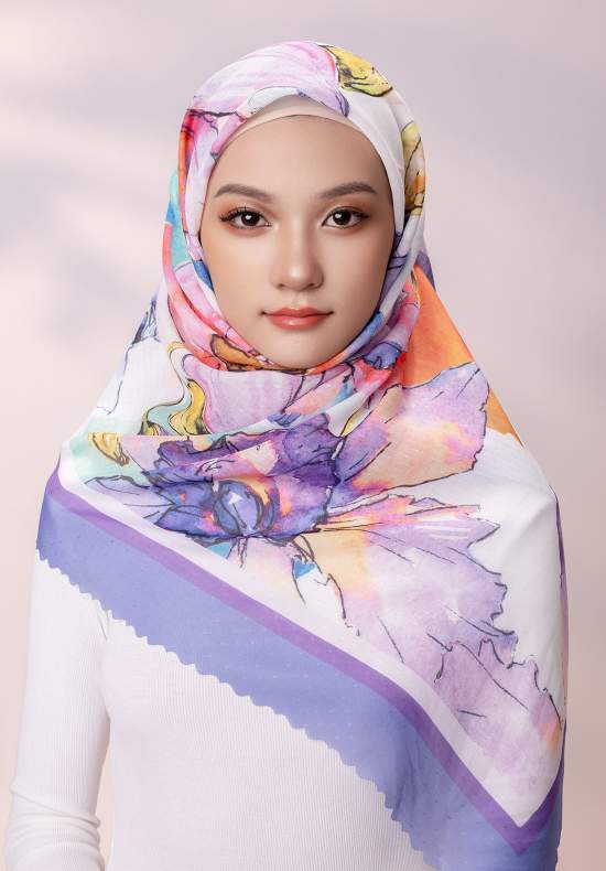 Are printed hijabs haram?